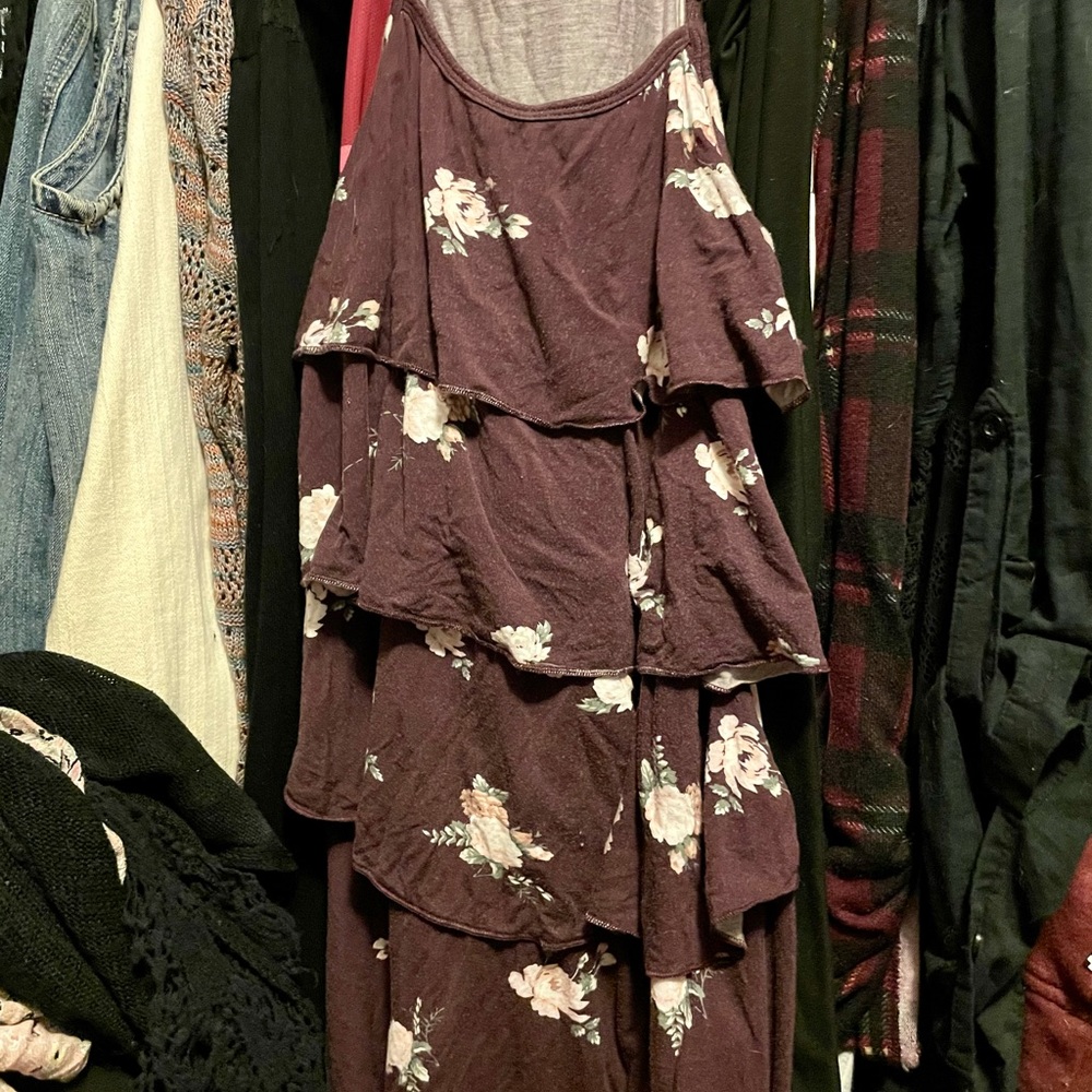 Pretty purple floral top